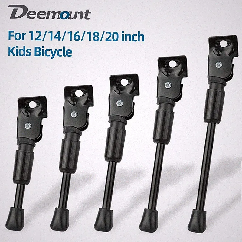 12/14/16/18/20 Inch Kids Bike Kickstand Parking Stand Bicycle Side Support
