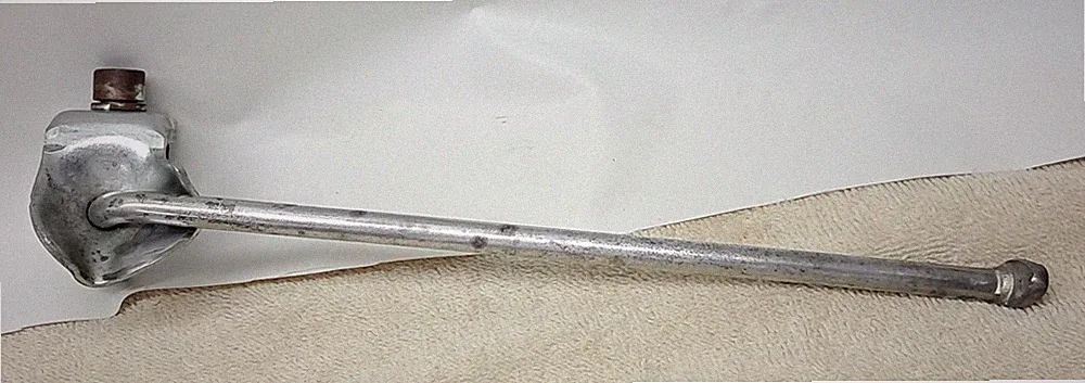Bicycle kickstand fits 20" bikes, clean, works, mounting bolt included