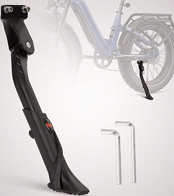 Bike Kickstand 24"-29" for Ebike Mountain Bike Adult Bikes with 2 Holes(40mm)