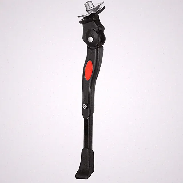 Bike Kickstand Adjustable Center Mount for 24-29" Wheel Black