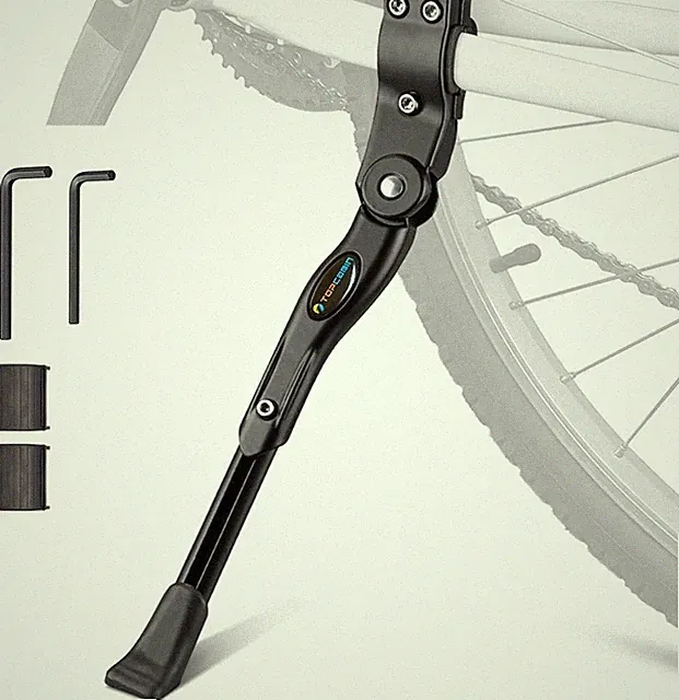 Durable Adjustable Kickstand for BMX, MTB, Road Bikes - Suitable for 22-28 Inch