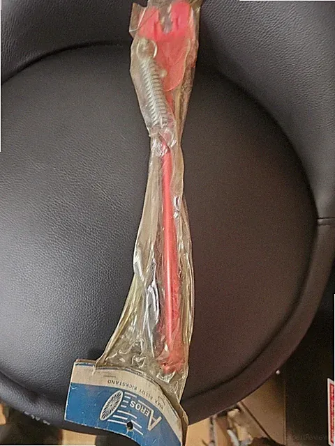 NOS Red Anodized BMX Kickstand 20"