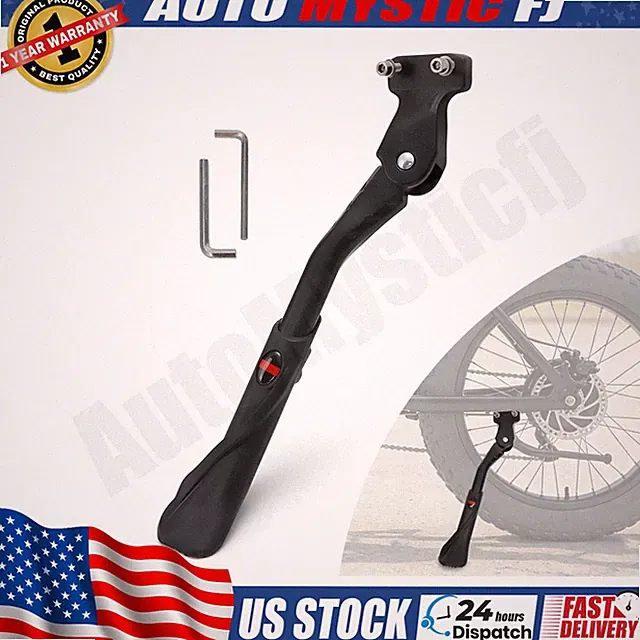 Universal for Ebike Bike Adjustable Kickstand 40mm Direct Mount Heavy Duty